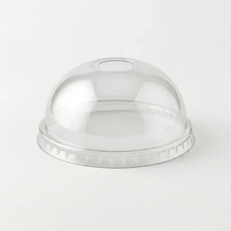 Tapa Domo Para Vasos Compostables Pla 12 oz - 350 ml X 1000 Unid 1
