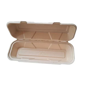 Porta Porta Hot Dog Grande- Porta Completo Biodegradable Compostable x 500 Unid- COPIA