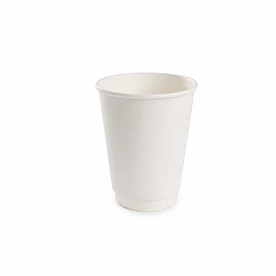 Vaso Doble Pared Blanco 8 Oz - 240 ml x 500 Unid