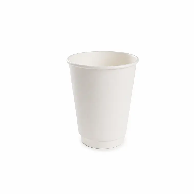 Vaso Doble Pared Blanco 8 Oz - 240 ml x 500 Unid 1