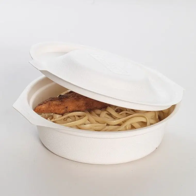 Porta Colacion Compostable Biodegradable 32 oz / 1000 Ml 1