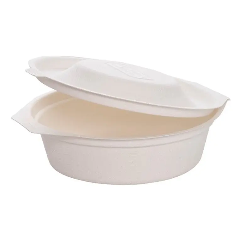 Porta Colacion Compostable Biodegradable 32 oz / 1000 Ml 2