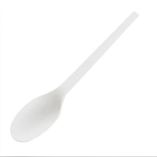 Cuchara Pla Compostable Biodegradable 15 Cm X 1000 Unid