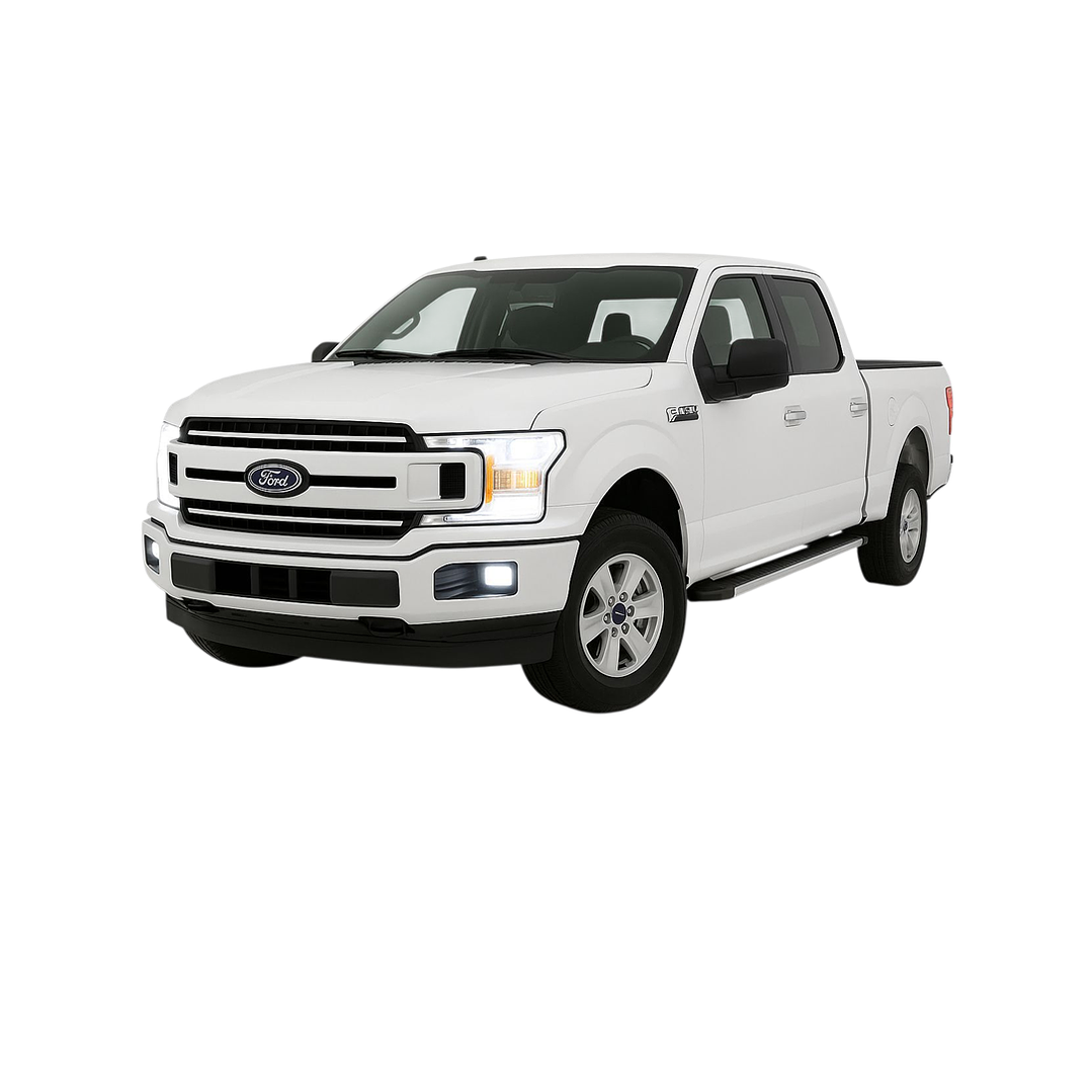 Ford F150 Ampolletas LED Baja Alta y Neblineros No Error Blanco  1