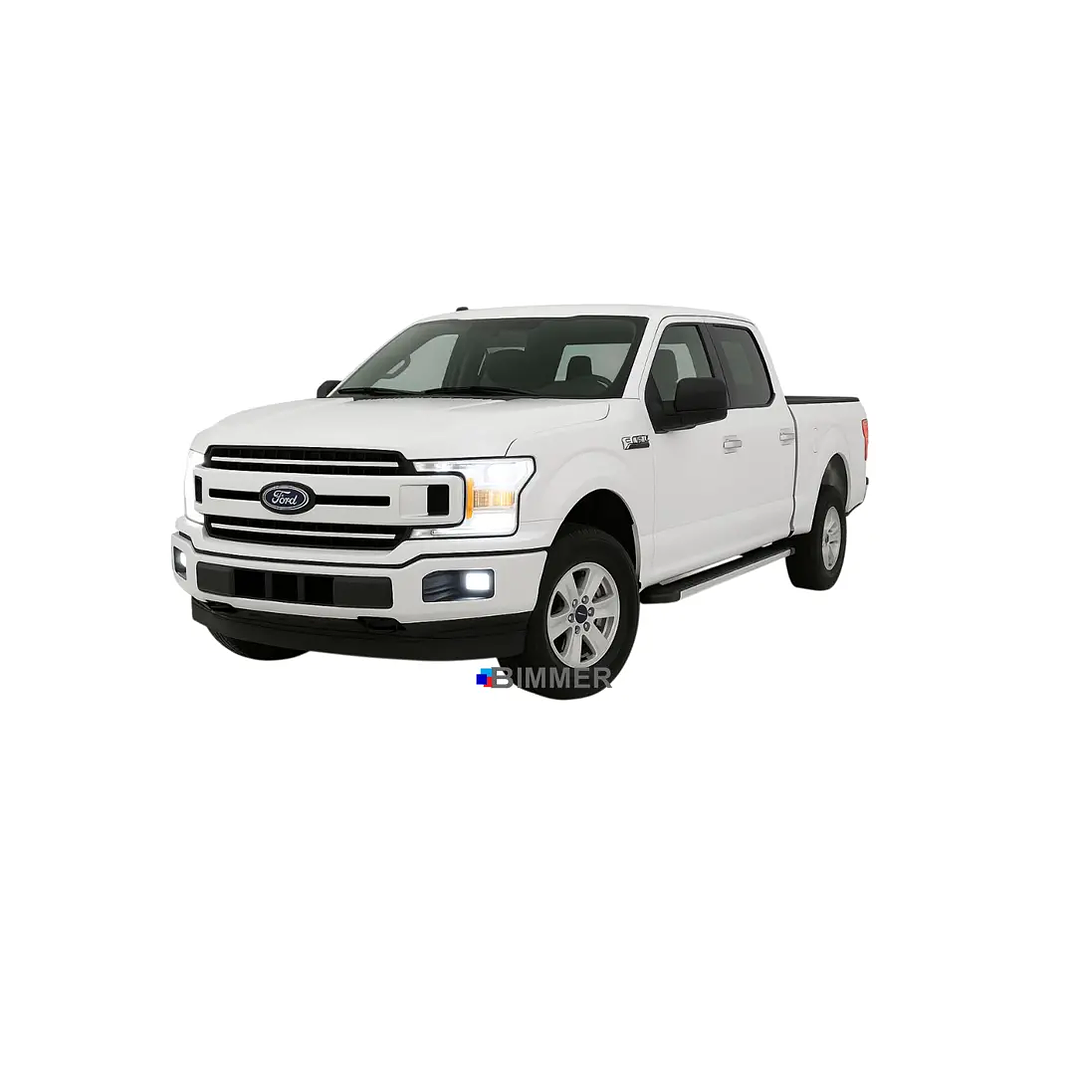 Ford F150 Ampolletas LED Baja Alta y Neblineros No Error Blanco High 1