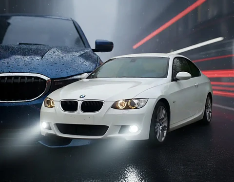 BMW Ampolletas Neblineros LED Serie 3 CANbus Libre de Error Blanco LED