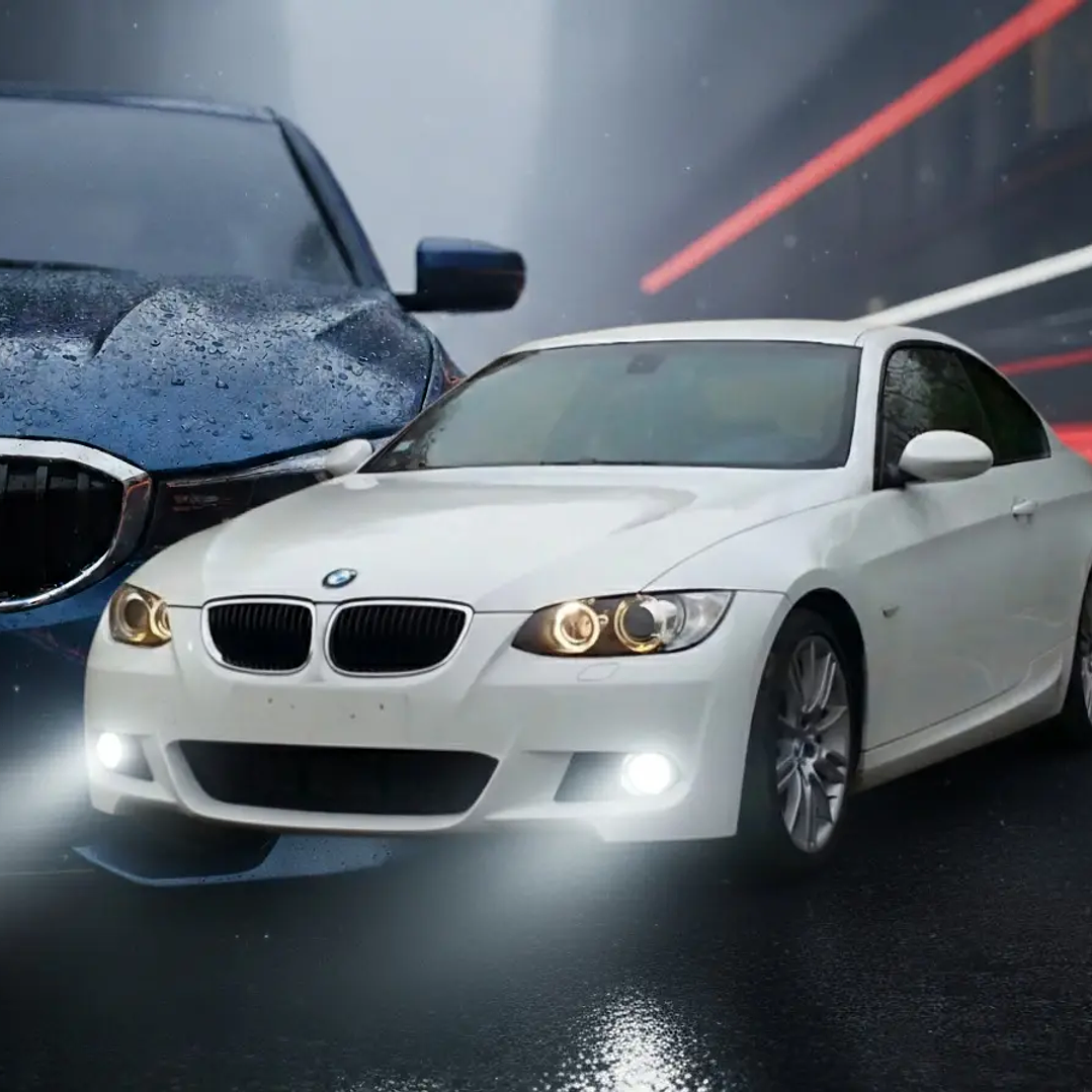 BMW Ampolletas Neblineros LED Serie 3 CANbus Libre de Error Blanco LED 1