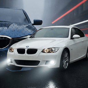 BMW Ampolletas Neblineros LED Serie 3 CANbus Libre de Error Blanco LED