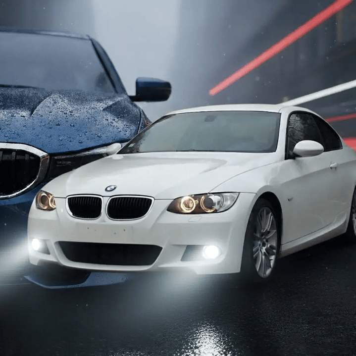 BMW Ampolletas Neblineros LED Serie 3 CANbus Libre de Error Blanco LED 1