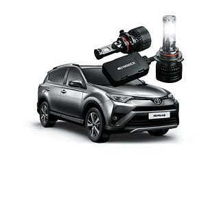 Toyota Rav4 Kit Led Baja Alta Ampolletas Canbus Proyector no 360 Bimmer