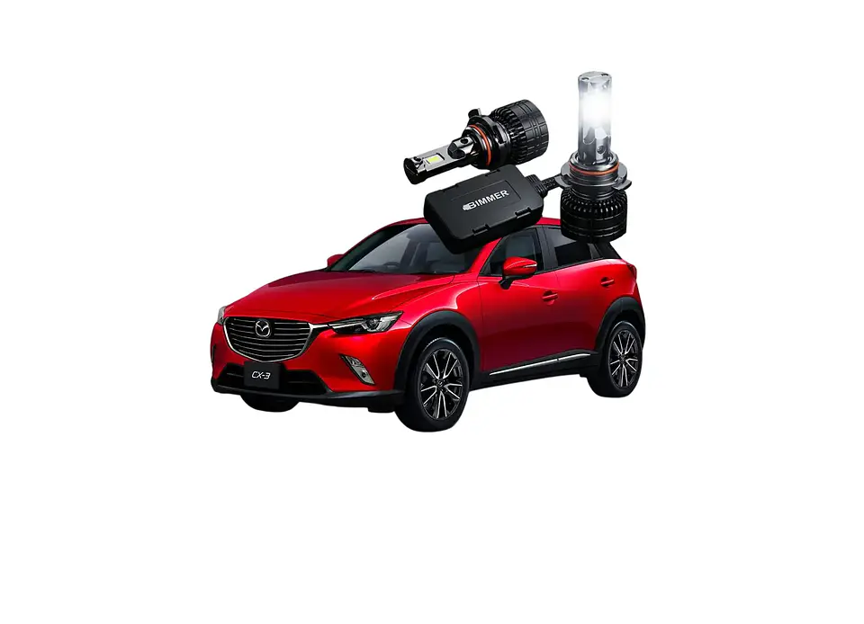 Mazda Cx-3 Ampolletas Led Baja Y Alta Canbus Blanco Alta Luminosidad Cx3 1