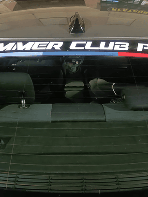 Autocolante parabrisas 