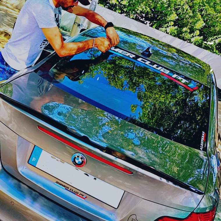 Autocolante parabrisas  3