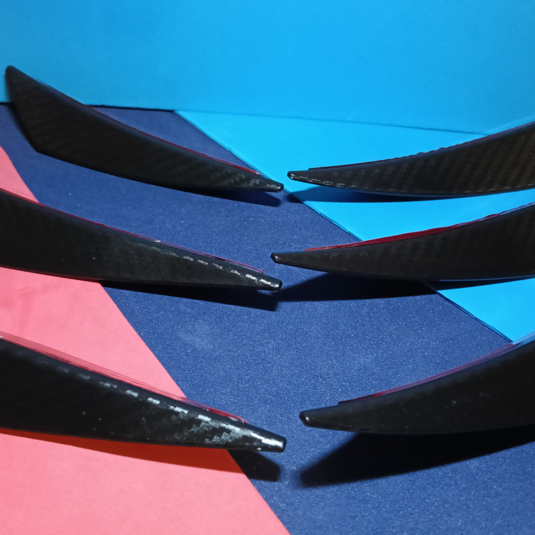 Garras laterais em carbono 2