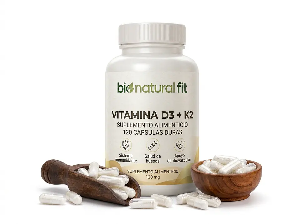 Vitamina D3 + K2 1