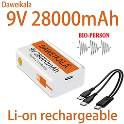 Bateria Recargable Dawikala 28000 Li-ion