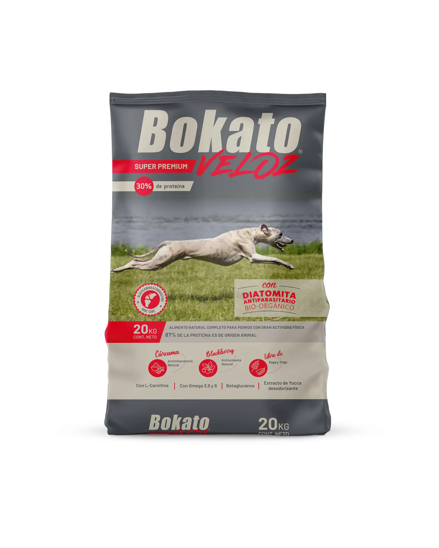 Bokato Veloz - Actividad Alta 20 Kilos 1