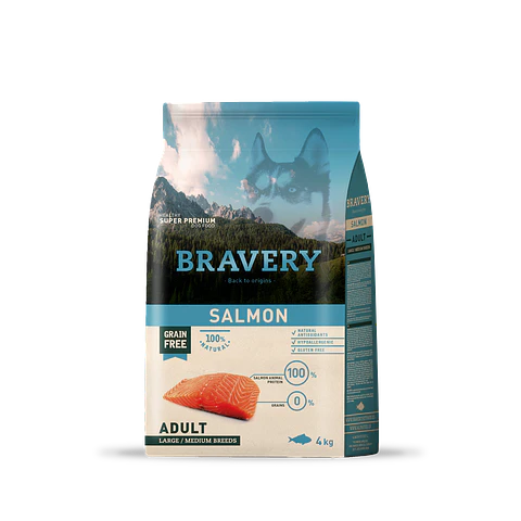 Bravery Salmon Adult alimento para perro