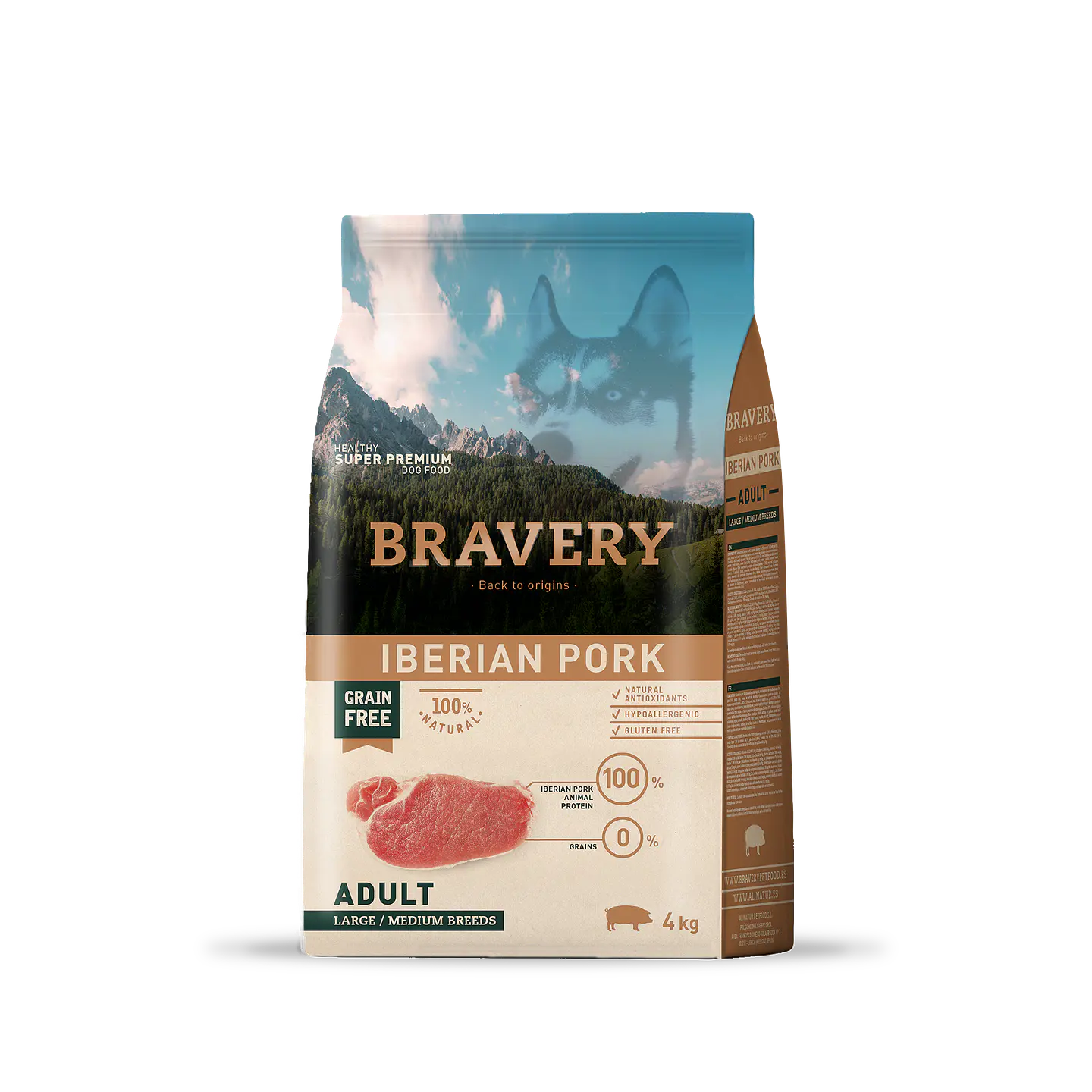 Bravery Iberian Pork Adult alimento para perro 2