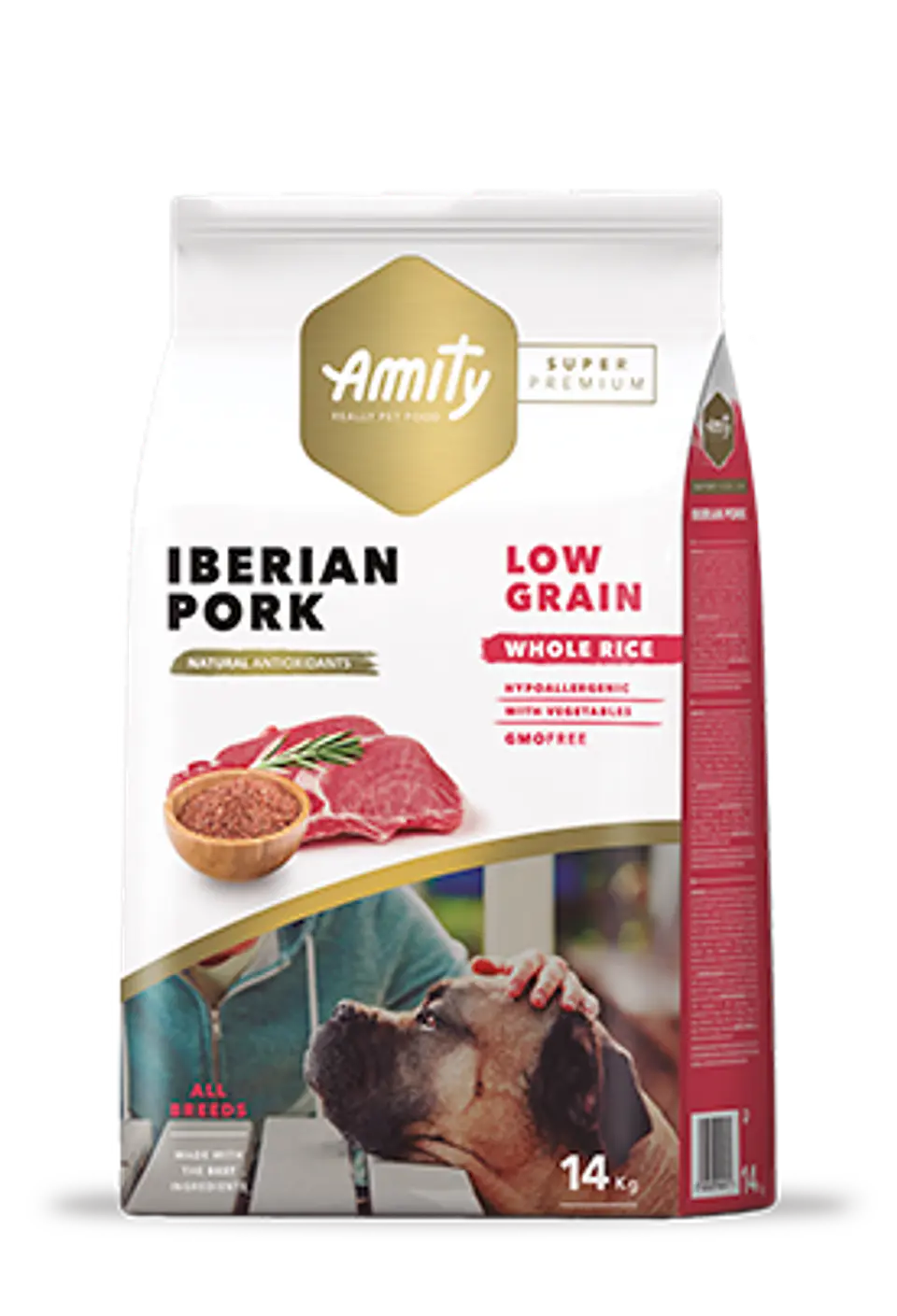 Amity Adulto Bajo en Granos Cerdo Ibérico S.P 4K 1