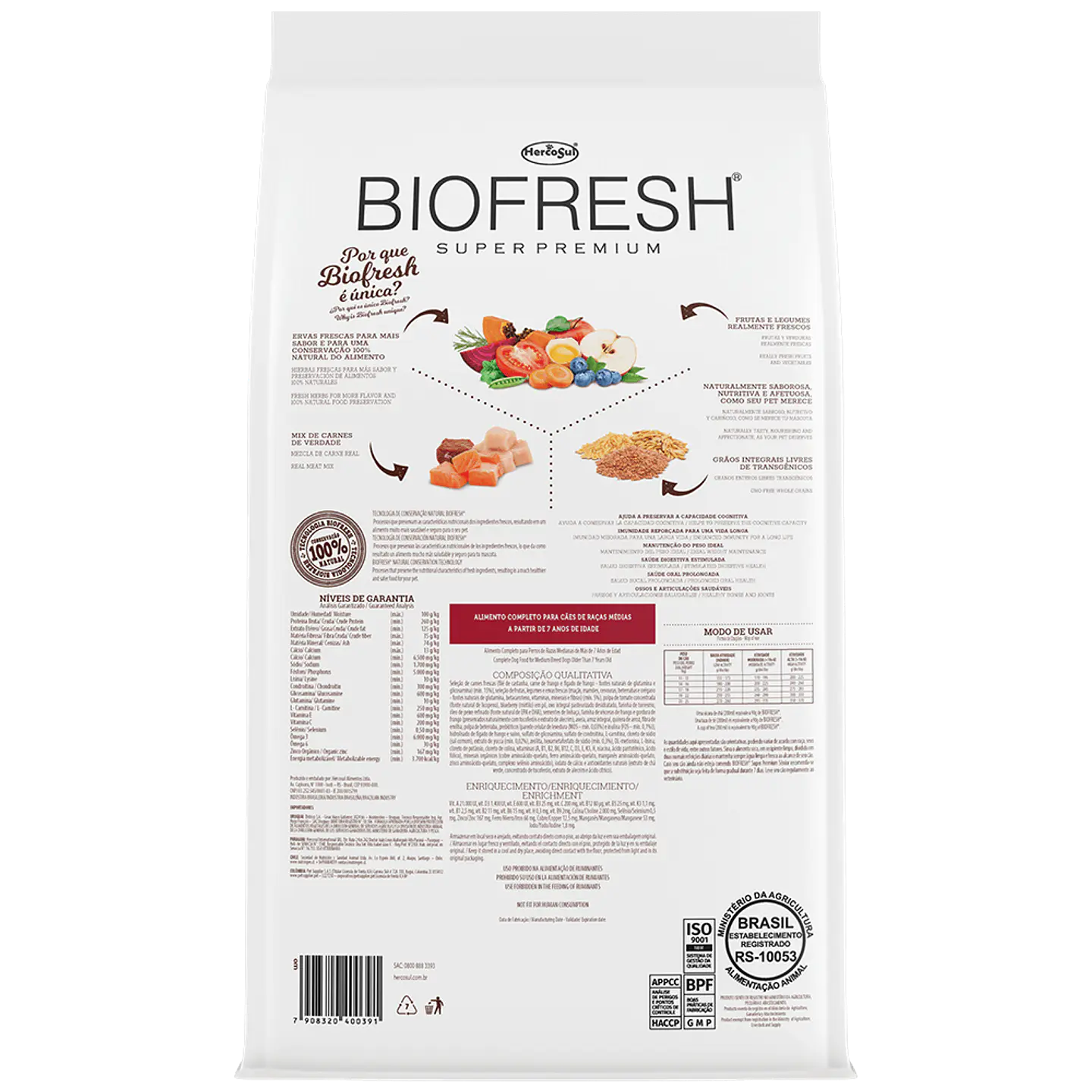 Biofresh Senior Raza Mediana 4