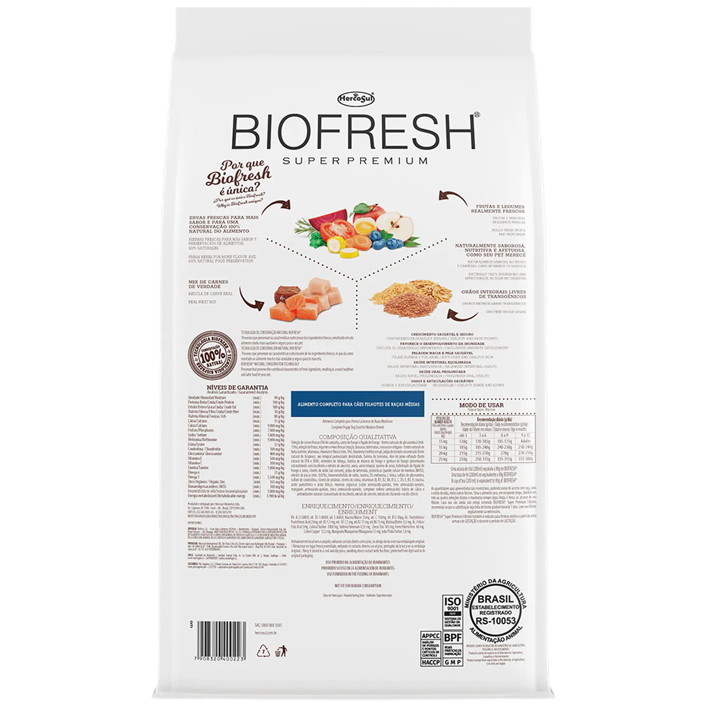 Biofresh Cachorro Raza Mediana 3