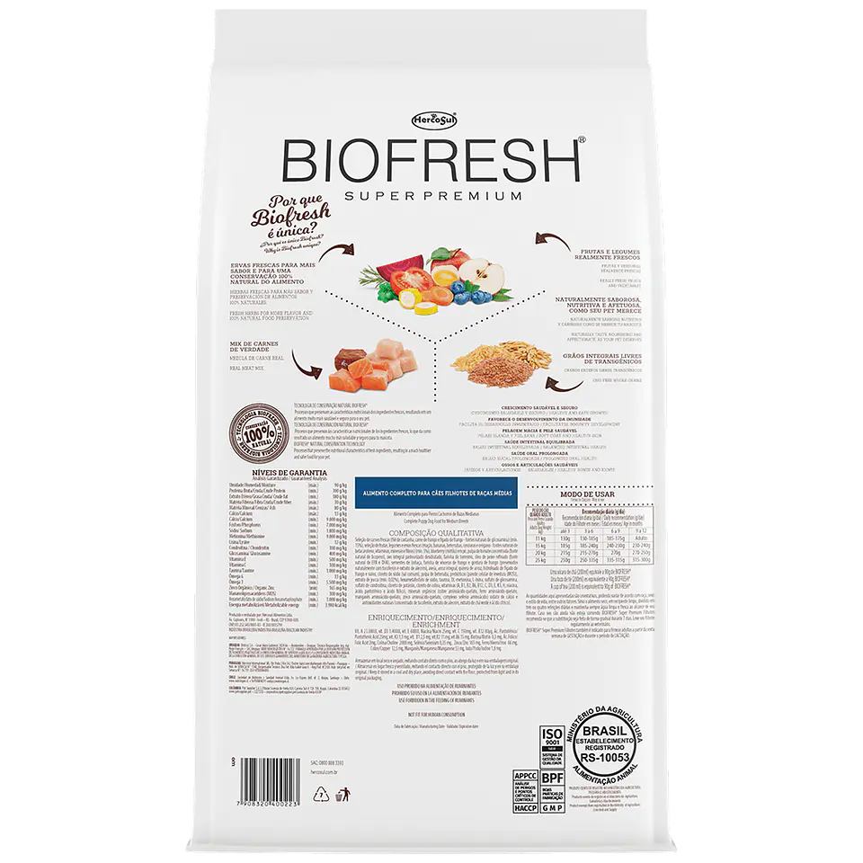 Biofresh Cachorro Raza Mediana 3