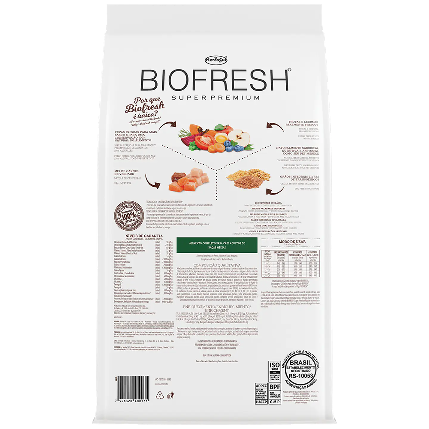 Biofresh Adulto Raza Mediana 3