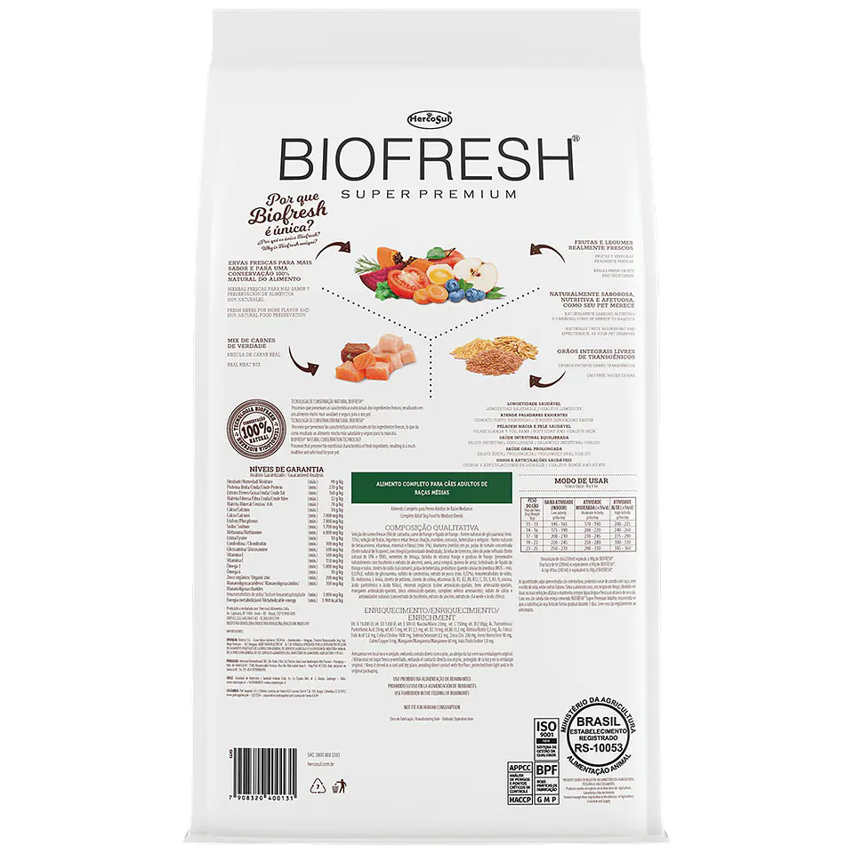 Biofresh Adulto Raza Mediana 3