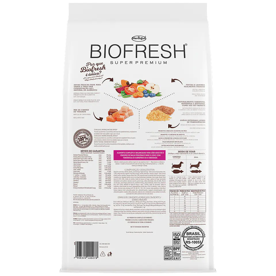 Biofresh Adulto Light Raza Pequeña 4