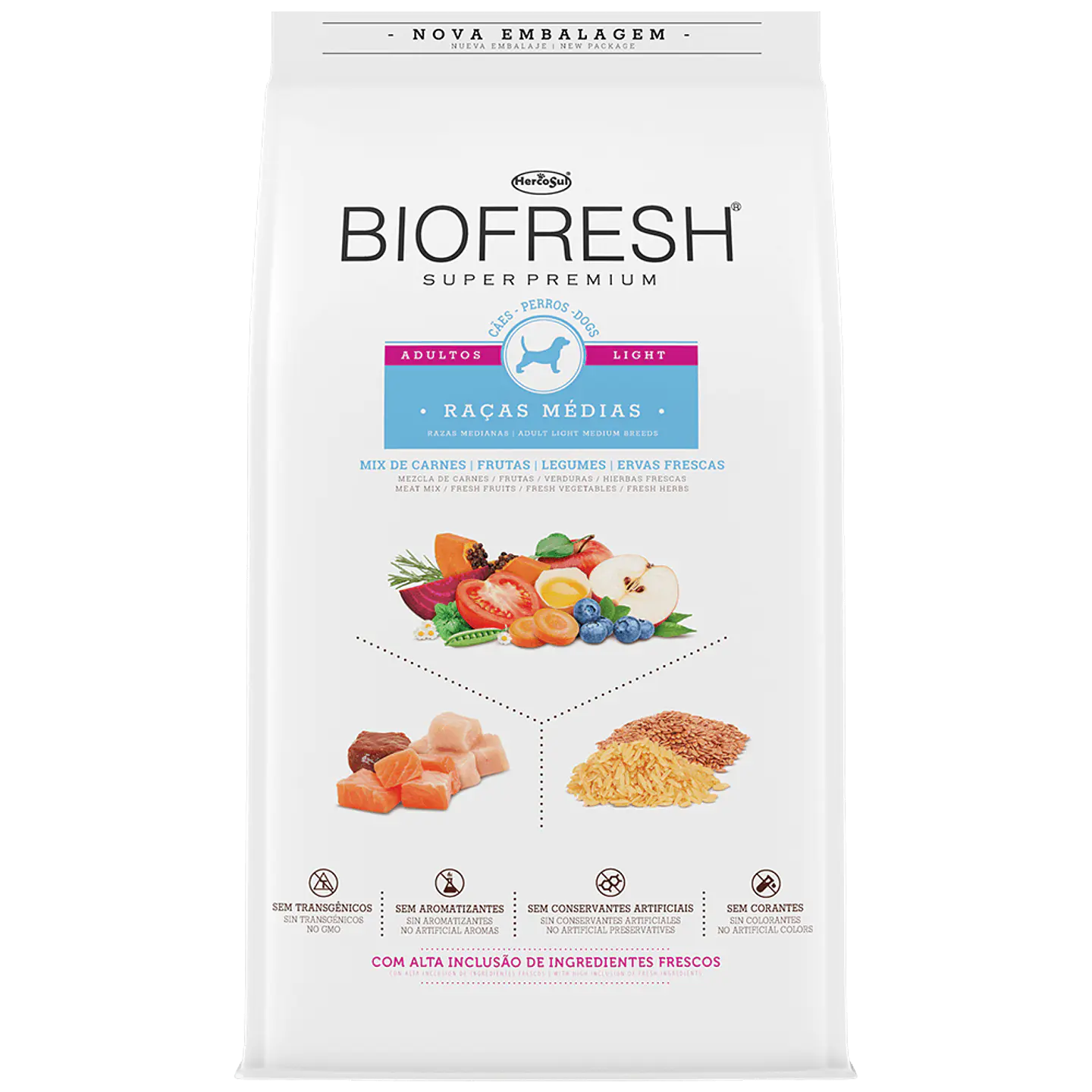 Biofresh Adulto Light Raza Mediana 3