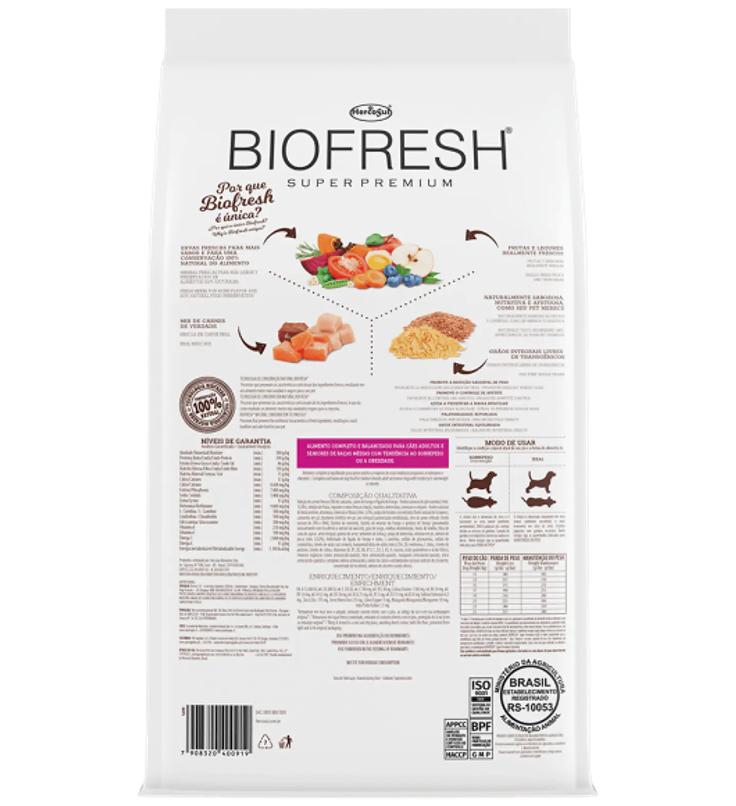Biofresh Adulto Light Raza Mediana 4