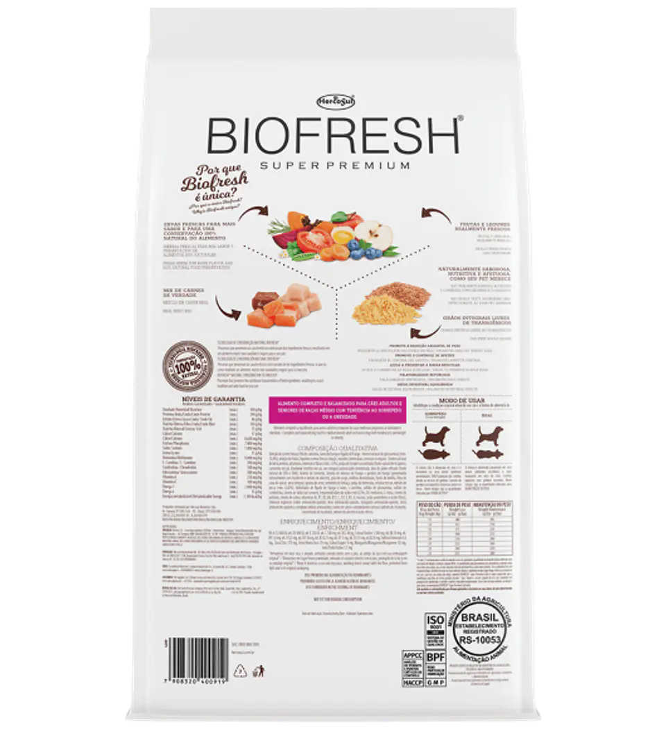 Biofresh Adulto Light Raza Mediana 4