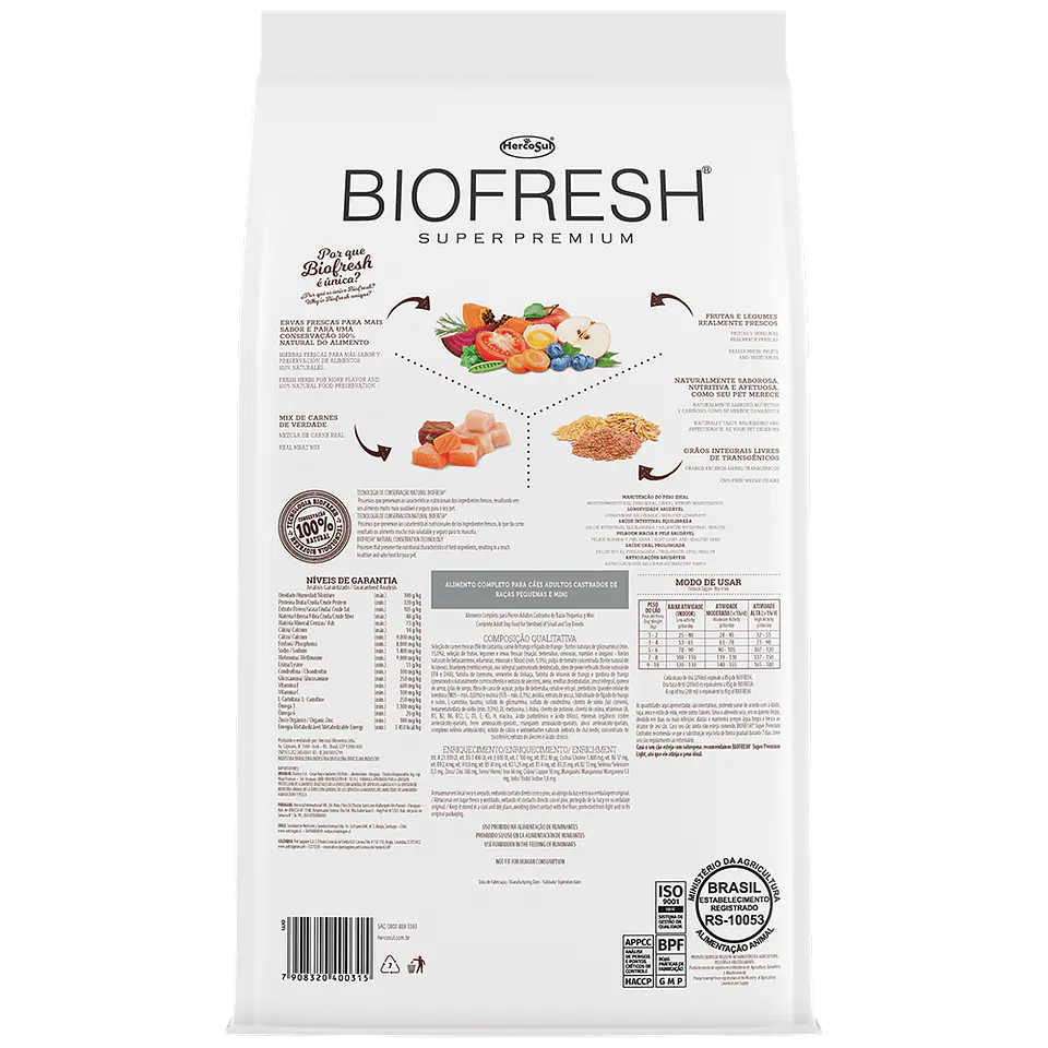 Biofresh adulto Castrado Raza Pequeña 4