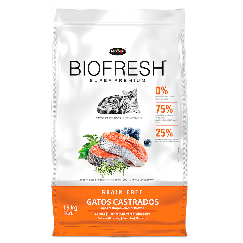 Biofresh Gato Castrado - Libre de Granos 1