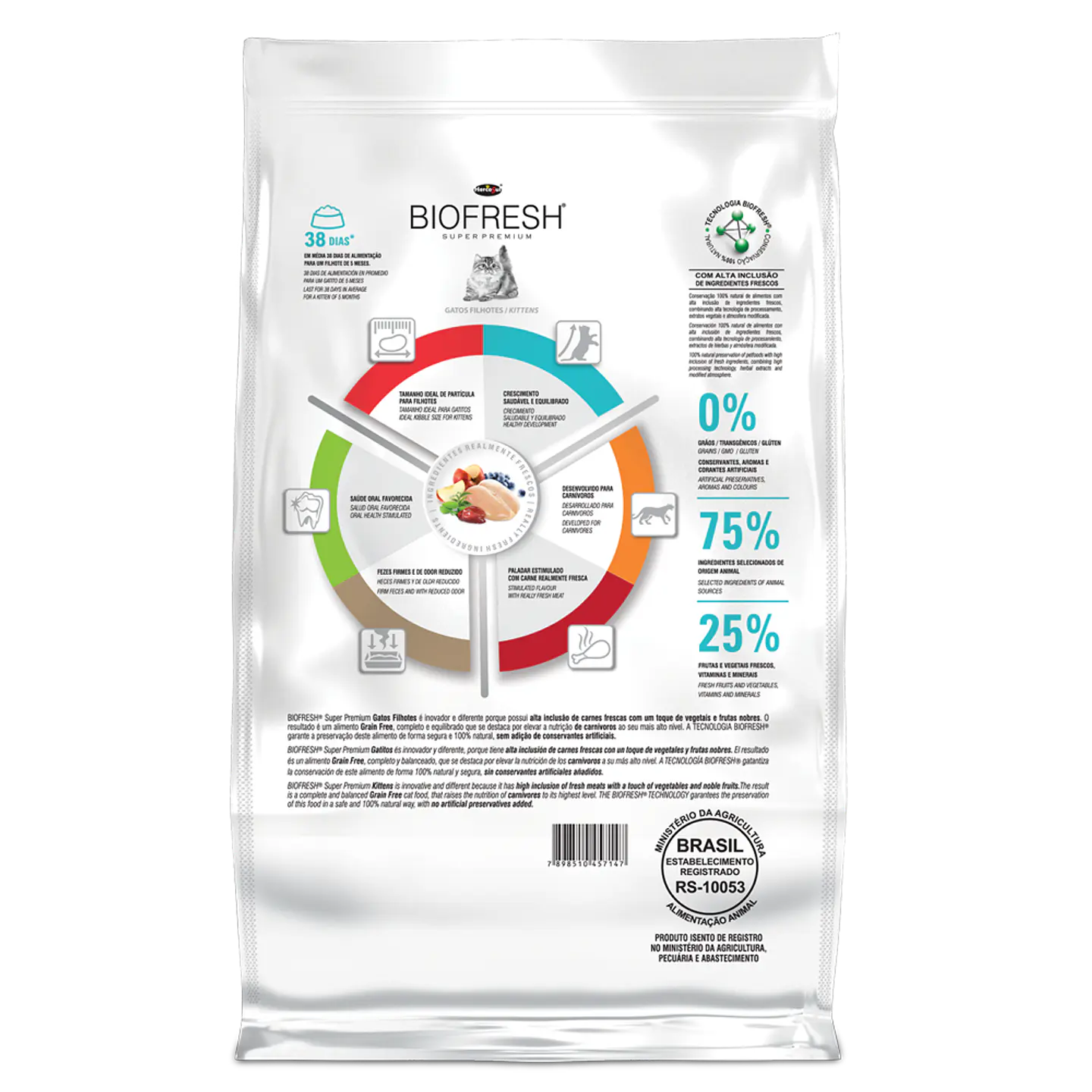 Biofresh Gatitos 1.5K - Libre de Granos 2