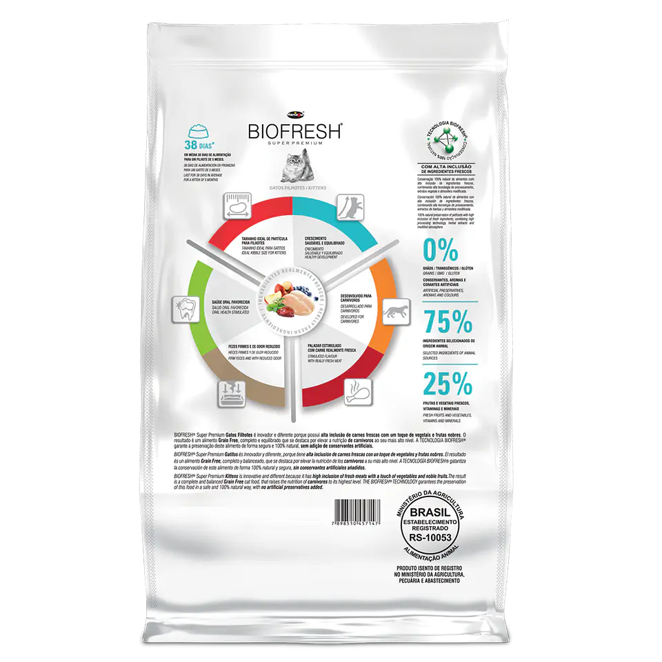 Biofresh Gatitos 1.5K - Libre de Granos 2