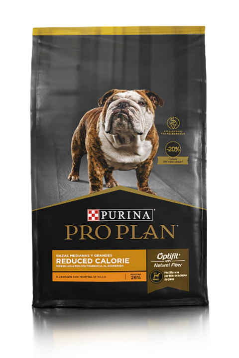 Pro Plan Adulto Raza Mediana y Grande Reduce Calorie 12K