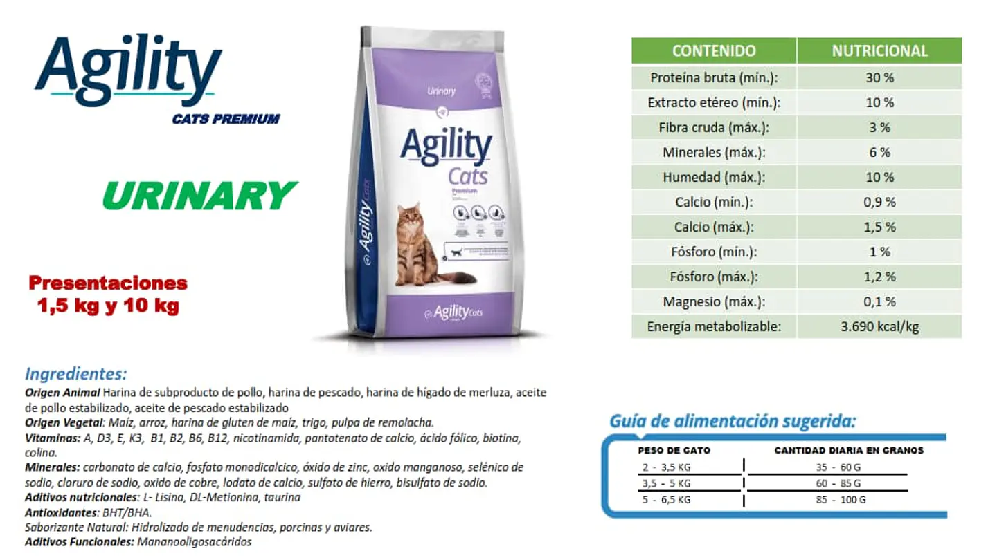 Agility Tracto Urinario Saludable 10K 2