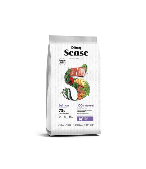 Sense Alimento Mini Adulto Salmon Libre de Granos 
