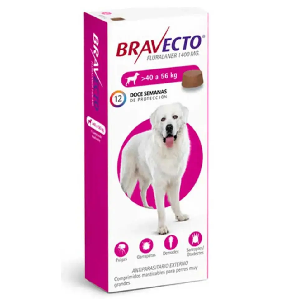 Bravecto Perro 1 Comprimido 4