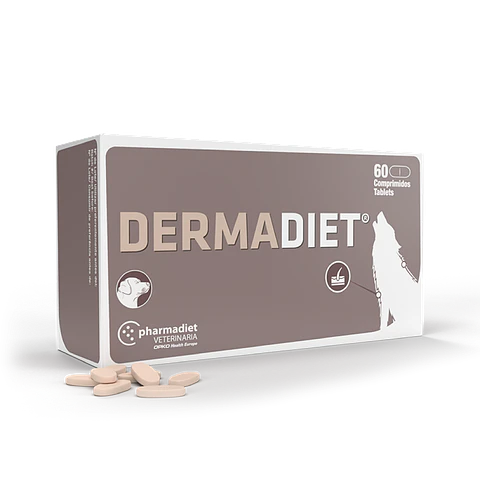 Antialergico DermaDiet - Piel Sana Pelo Fuerte y Brillante 