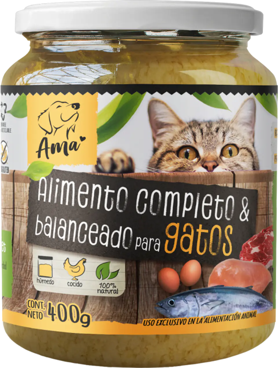 Ama Para Gatos Adultos 200grs   1