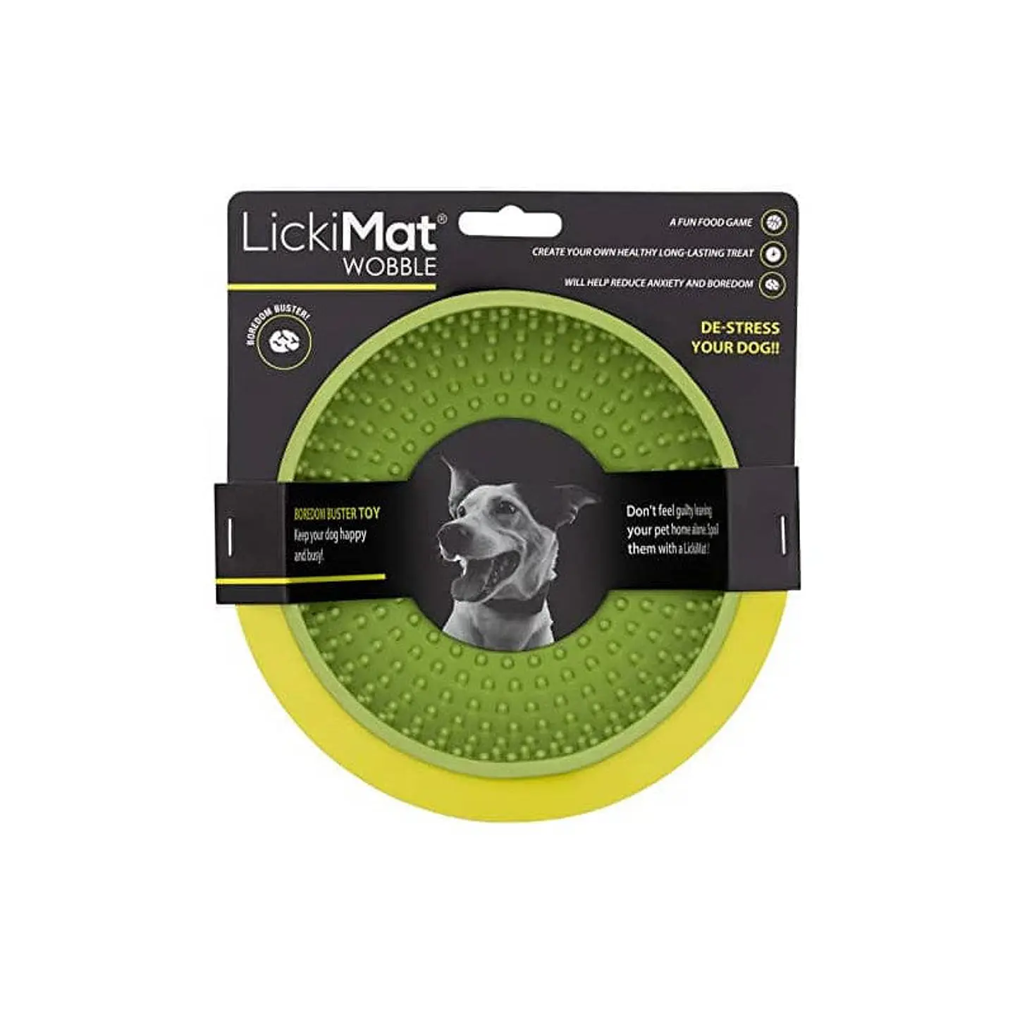 LickiMat Wobble  Comederos Interactivos Verde  1
