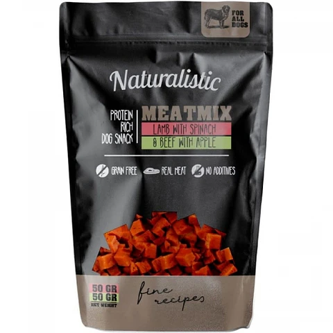 Naturalistic MeatMix Cordero con Espinaca y Carne con Manzana  100 Grs
