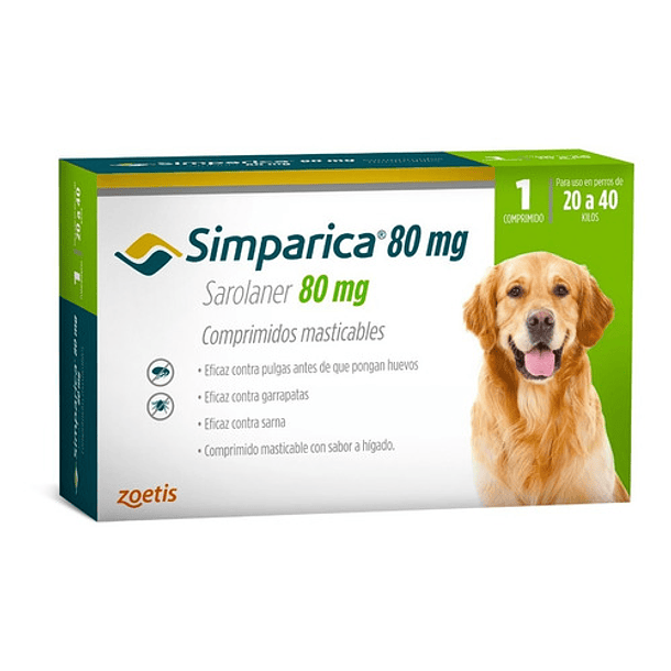 Simparica - Contra Pulgas - Garrapatas - Sarna | Bio Pet Shop -Tienda de  Mascotas
