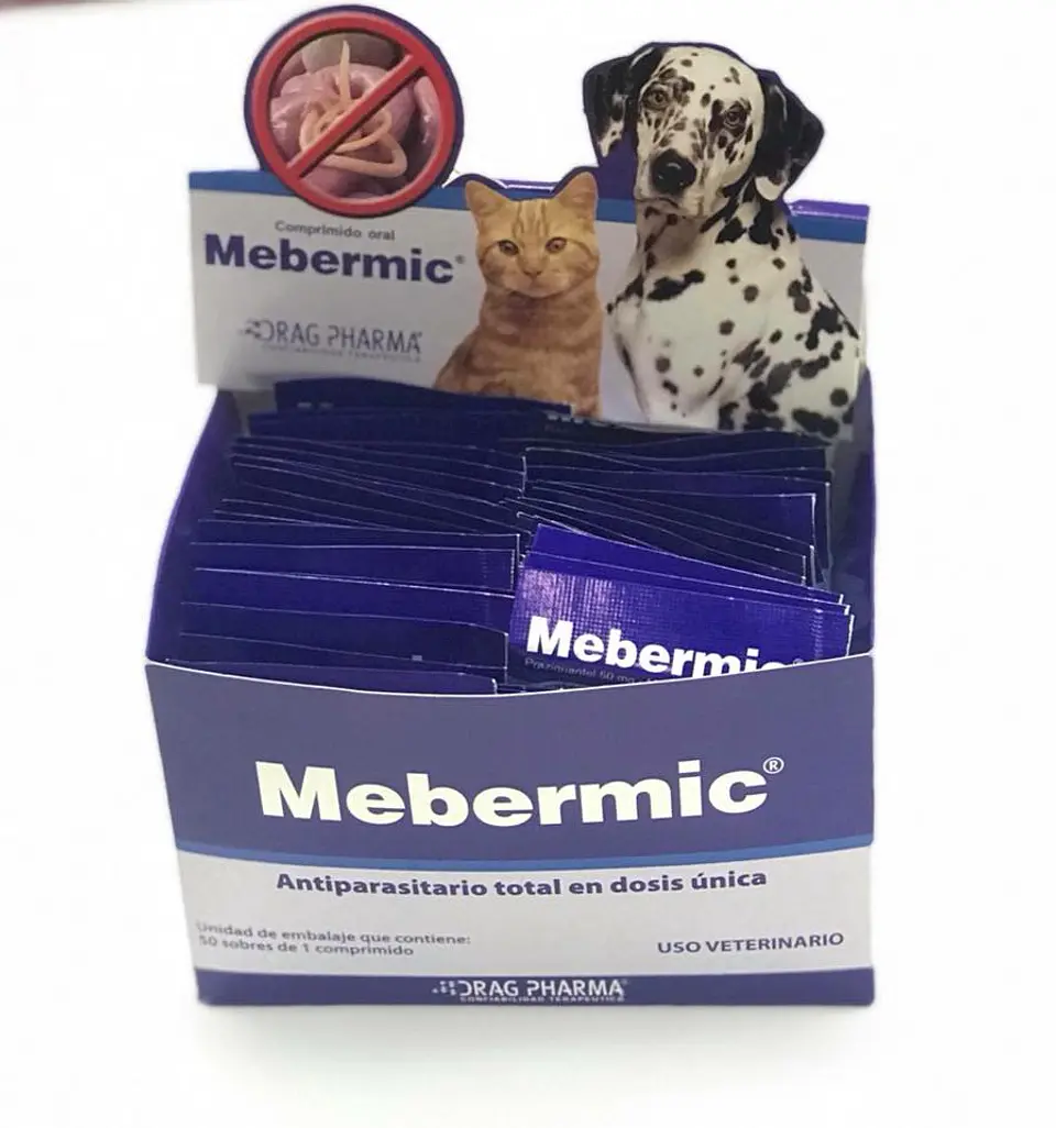 Mebermic Comprimido Oral Para Perros y Gatos 3