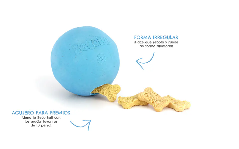 Beco Dog Ball - M 6.5cm 2