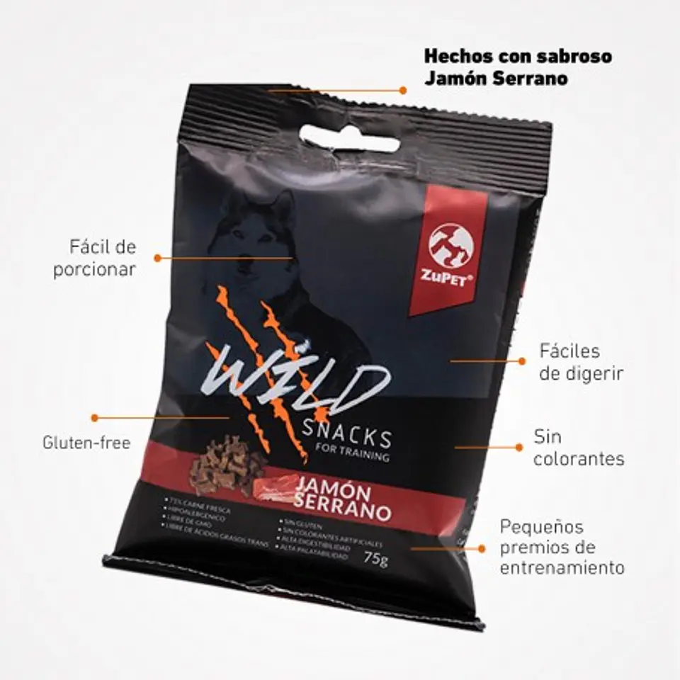 Snack Wild  Jamón Serrano   1