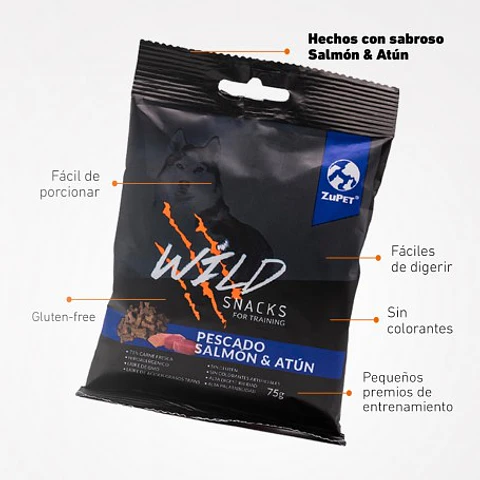 Snack Wild Salmon y Atun 